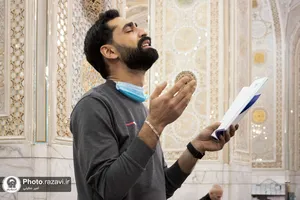 احیا شب نوزدهم ماه مبارک رمضان ویژه زائران عرب زبان در حرم مطهر رضوی