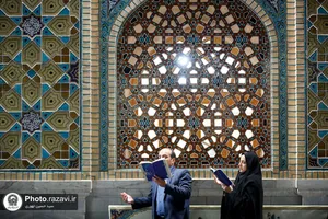 مراسم احیا شب نوزدهم ماه مبارک رمضان در حرم مطهر رضوی - 3