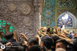 حال و هوای حرم مطهر رضوی در دهه آخر صفر