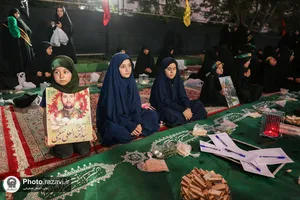 سفره حضرت رقیه در مشهد-١