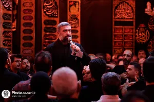 حضور تولیت آستان قدس رضوی در محفل اشک
