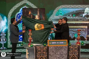 رونمایی از اثر فاخر استاد حسن روح الامین با نام مناظره