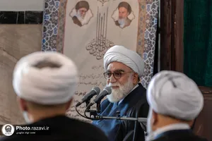 دیدار تولیت آستان قدس رضوی با طلاب مدرسه علمیه گوهرشاد