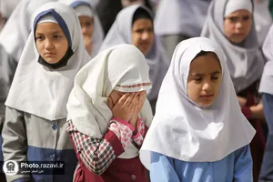 چهارشنبه های امام رضایی در دبستان دخترانه عترت