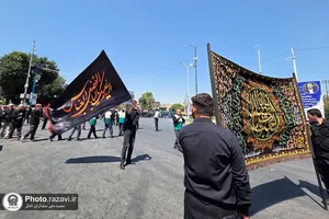 عزاداری خادمیاران رضوی ارومیه در شهادت امام رضا علیه&zwnj;السلام
