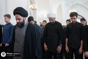 اعتکاف دانش &zwnj;آموزان مدارس امام رضا علیه&zwnj;السلام-٢