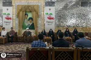 دیدار جمعی از نخبگان جوان کشور با تولیت آستان قدس رضوی