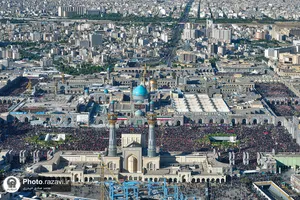 تشییع پیکر رهبر شهید انقلاب در مشهد مقدس-1