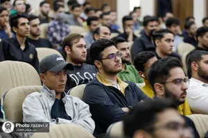 تجمع دانشجویان دانشگاه بین&zwnj;المللی امام رضا (ع) در اعتراض به جنایات رژیم صهیونیستی
