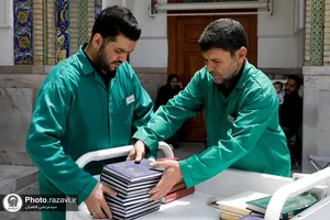 صحافی حرم مطهر رضوی