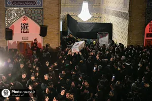 محفل عزاداری فاطمیه در &laquo;حسینیه حرم&raquo; - 3