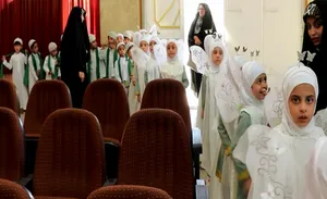 برگزاری جشن اختتامیه هفتمین دوره آموزشی نوآموزان مهدالرضاهای گراش استان فارس/ گزارش تصویری