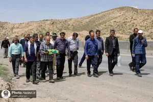 حضور خدام و کارکنان آستان قدس رضوی در مراسم سالگرد ارتحال امام خمینی(ره)