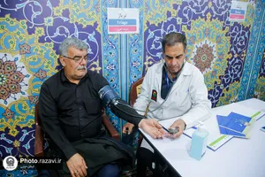 خدمت&zwnj;رسانی به زائران بارگاه منور رضوی در شبهای قدر