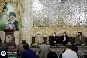 دیدار قاریان، حافظان و فعالان قرآنی با تولیت آستان قدس رضوی