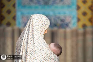 قرائت دعای عرفه در حرم مطهر رضوی-2