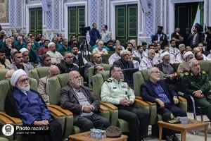 مراسم تکریم مواکب حسینی