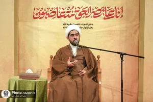 استغاثه به امام زمان (عج) در حرم مطهر رضوی