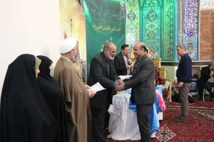 تجلیل از خادمیاران کانون&zwnj;های خدمت رضوی استان همدان در اولین چهارشنبه امام رضایی ماه رمضان/ گزارش تصویری