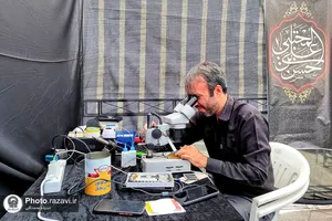 مواکب خدمت رسان به زائران بارگاه منور رضوی-2