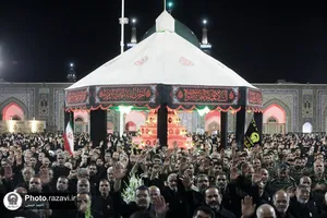 بزرگداشت شهدای اقتدار ایران در حرم مطهر رضوی