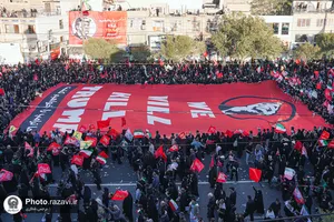 تشییع پیکر رهبر شهید انقلاب در مشهد مقدس-3