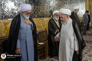 دیدار اساتید دارالعلم با تولیت آستان قدس رضوی
