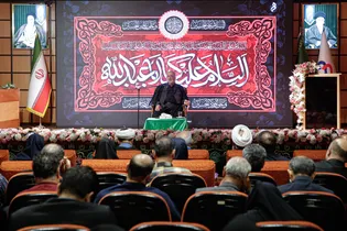 عزاداری دهه اول محرم در بیمارستان فوق‌تخصصی رضوی