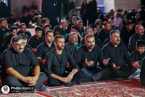 هیئت عزاداران استان چهارمحال و بختیاری در حسینیه حرم