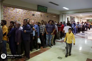 توزیع 70هزار پرس غذا به مناسبت عید غدیر در حرم مطهر رضوی