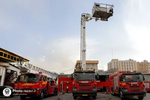 بازدید تولیت آستان قدس رضوی از  پایگاه آتش&zwnj;نشانی شماره ٢ مشهد