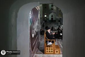 عزاداری شب شهادت امام سجاد علیه&zwnj;السلام در مدرسه دارالعلم