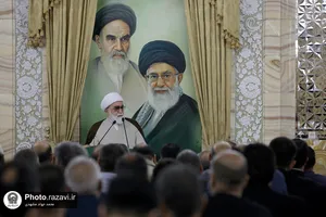 دیدار ستایشگران، شاعران آیینی و مسئولان هیئات مذهبی مشهد با تولیت آستان قدس رضوی