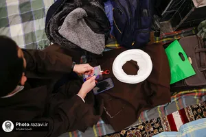 آغاز اعتکاف نوجوانان در حرم مطهر رضوی