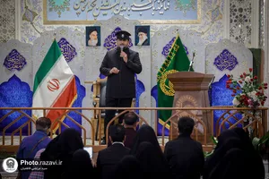 &laquo;قرار عاشقی&raquo; هنرمندان خراسان رضوی در حرم مطهر رضوی
