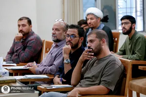 اعتکاف علمی طلاب در مدرسه تابستانی دارالعلم حرم مطهر رضوی-۲