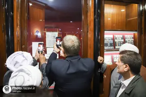 تشرف جمعی از موکب داران اهل سنت آذربایجان غربی به حرم مطهر رضوی