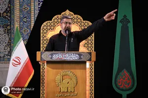عزاداری سنتی شب ششم محرم در &laquo;حسینیه حرم&raquo;