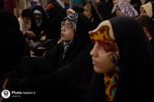 ویژه برنامه شب میلاد پیامبر اکرم (ص) و امام جعفر صادق (ع) با حضور زائران اردوزبان در رواق غدیر