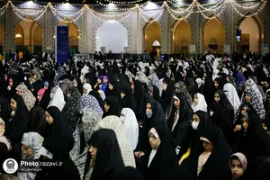 آخرین نماز جماعت سال 1401 در حرم مطهر رضوی