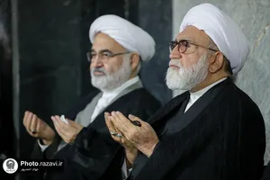 آئین بزرگداشت رهبر شهید انقلاب اسلامی در حرم مطهر رضوی-4
