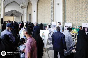 نمایشگاه خطاطی و نقاشی نوجوانان غیرایرانی