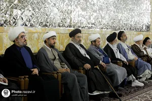 دیدار جمعی از خطبای مشهد با تولیت آستان قدس رضوی