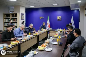 حضور رئیس سازمان علمی و فرهنگی آستان قدس رضوی در دفتر رسانه&zwnj;های استان خراسان رضوی