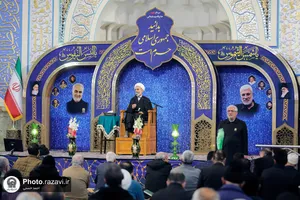 بزرگداشت سومین سالگرد شهادت سردار سلیمانی در حرم مطهر رضوی - 1