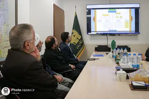 بازدید مدیر عالی حرم مطهر رضوی از مرکز امور خادمین آستان قدس رضوی