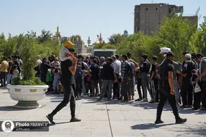مواکب خدمت&zwnj;رسان دهه آخر صفر در مشهد-1