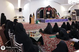 محفل قرآنی &laquo;ام&zwnj;ابیها&raquo; در حرم مطهر رضوی