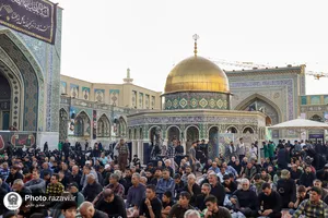 هیئت عزاداران خراسان جنوبی در حسینیه حرم