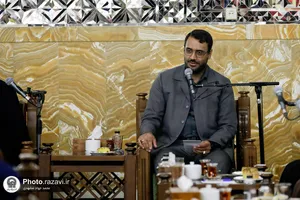 دیدار طلاب فعال فضای مجازی با تولیت آستان قدس رضوی